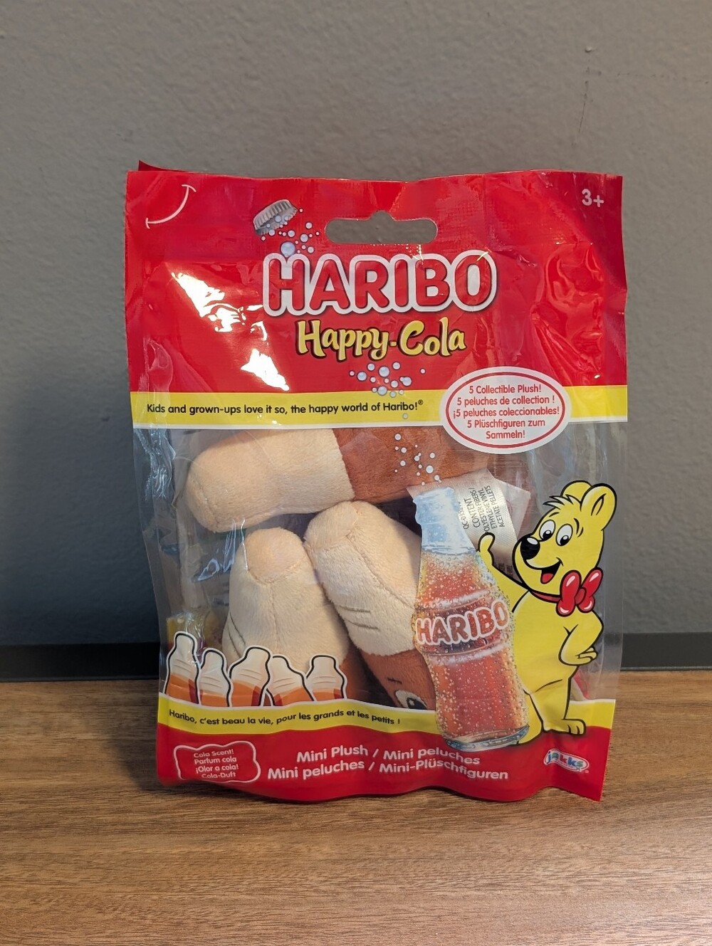 Haribo Happy-Cola Scented Mini Plush 5-Pack Jakks Pacific NEW